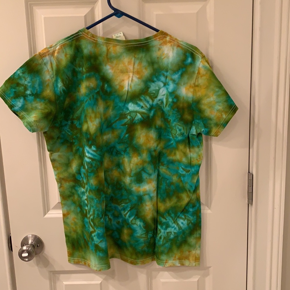 Handmade tie dye tee - Picture 2 of 2